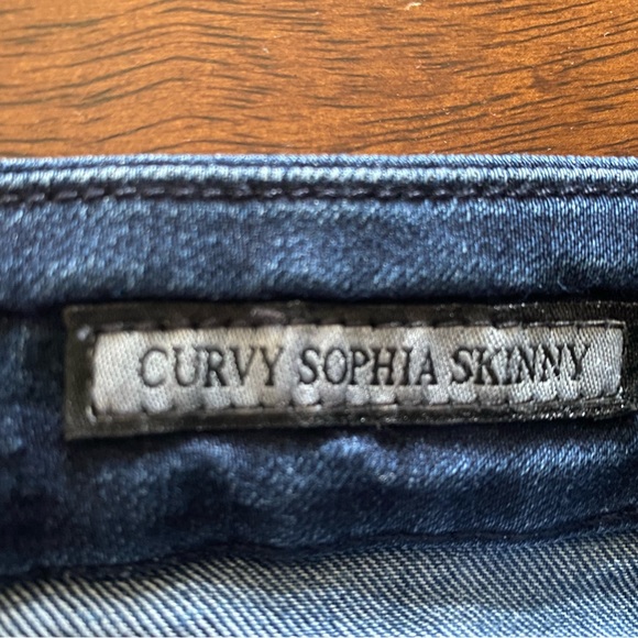 Guess denim jeans size 29 curvy, Sophia skinny - Picture 10 of 11